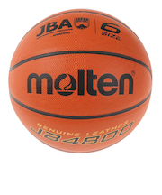 モルテン（molten）バスケットボール 6号球 (一般 大学 高校 中学校) 女子 検定球 JB4800 B6C4800 自主練 屋内 室内