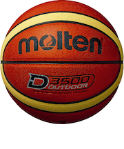 モルテン（molten）バスケットボール 6号球 (一般 大学 高校 中学校) 女子 D3500 B6D3500 自主練