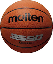モルテン（molten）バスケットボール 6号球 (一般 大学 高校 中学校) 女子用 B6C3550 自主練