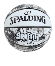 スポルディング（SPALDING）バスケットボール 7号球 グラフィティ ホワイト 7号球 84-375Z