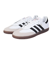 アディダス（adidas）スニーカー サンバ ホワイト ブラック IH6001 スポーツシューズ サッカーインドアシューズ 快適 タウン 日常履き