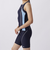 フィラ（FILA）フィットネス水着 レディース 水泳 配色フルジップセパレート 3132025-NV