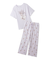 【ONLINE限定】CAT柄ワンポイントTシャツ&ロングパンツセット